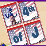 FREE Printable Fortnite 4th of July Banner Set