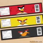 FREE Printable Angry Birds Water Bottle Labels FREE Printable Angry Birds Water Bottle Labels