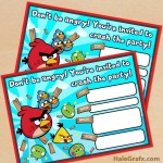 FREE Printable Angry Birds Birthday Invitation FREE Printable Angry Birds Birthday Invitation