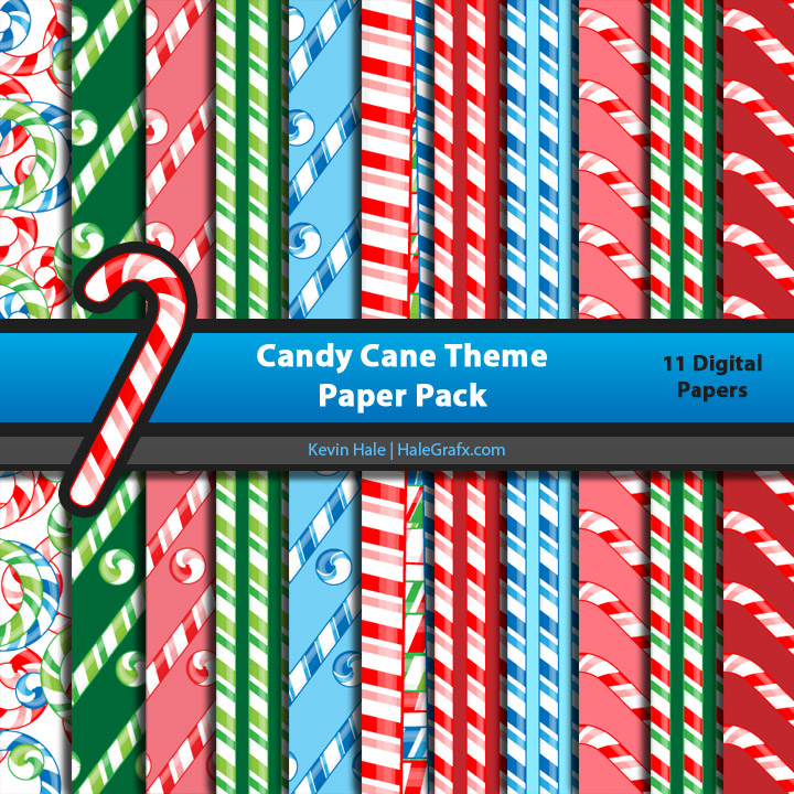 FREE Christmas Candy Cane Digital Paper Pack FREE Christmas Candy Cane Digital Paper Pack