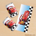 FREE Printable Cars Lightning McQueen Mini Candy Bar Wrappers FREE Printable Cars Lightning McQueen Mini Candy Bar Wrappers