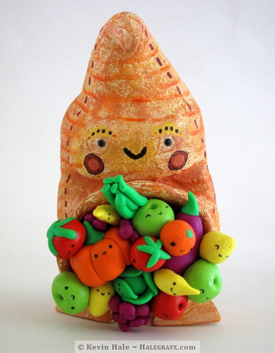 Thanksgiving cornucopia Color Blanks figure Thanksgiving cornucopia Color Blanks figure