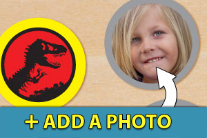Add a photo to your Jurassic Park cupcake toppers Add a photo to your Jurassic Park cupcake toppers
