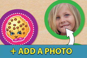 Add a photo to your Shopkins cupcake toppers Add a photo to your Shopkins cupcake toppers