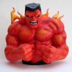 Custom Red Hulk statue Custom Red Hulk statue