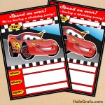 FREE Printable Disney CARS Lightning McQueen Birthday Invitation FREE Printable Disney CARS Lightning McQueen Birthday Invitation