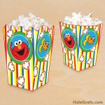 FREE Printable Elmo Popcorn Box FREE Printable Elmo Popcorn Box