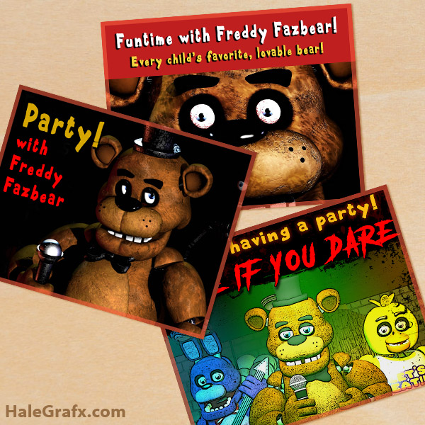 FREE Printable Five Nights at Freddy's Posters FREE Printable Five Nights at Freddy's Posters