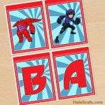 FREE Printable Big Hero 6 Alphabet Banner Pack FREE Printable Big Hero 6 Alphabet Banner Pack