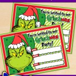 FREE Printable Grinch Christmas Party Invitation FREE Printable Grinch Christmas Party Invitation
