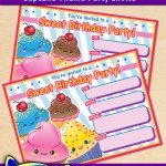 FREE Printable Cupcake Theme Birthday Invitation FREE Printable Cupcake Theme Birthday Invitation