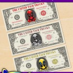 FREE Printable Deadpool Play Money FREE Printable Deadpool Play Money