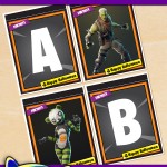 FREE Printable Fortnite Halloween Banner Pack
