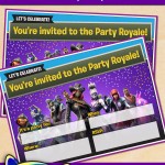 FREE Printable Fortnite Birthday Party Invitation FREE Printable Fortnite Birthday Party Invitation