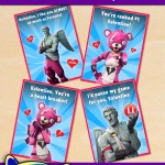 FREE Printable Fortnite Valentines FREE Printable Fortnite Valentines