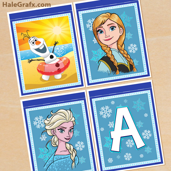 FREE Printable Frozen Alphabet and Birthday Banner Pack FREE Printable Frozen Alphabet and Birthday Banner Pack