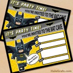 FREE Printable LEGO Batman Birthday Invitation FREE Printable LEGO Batman Birthday Invitation