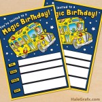 FREE Printable Magic School Bus Birthday Invitation FREE Printable Magic School Bus Birthday Invitation