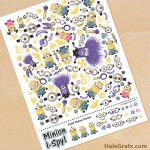 FREE Printable Minion I-Spy Sheet
