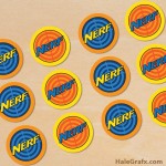 FREE Printable Nerf Cupcake Toppers FREE Printable Nerf Cupcake Toppers