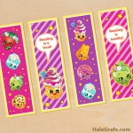 FREE Printable Shopkins Bookmarks