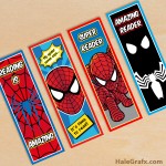 FREE Printable Spider-man Bookmarks FREE Printable Spider-man Bookmarks