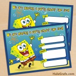FREE Printable Spongebob Squarepants Birthday Invitation FREE Printable Spongebob Squarepants Birthday Invitation