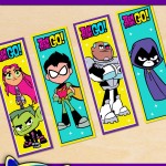 FREE Printable Teen Titans Go! Bookmarks FREE Printable Teen Titans Go! Bookmarks