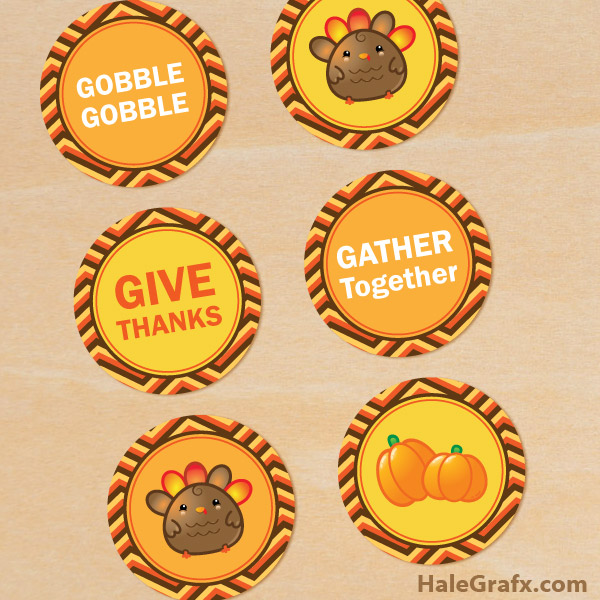 FREE Printable Thanksgiving Coasters FREE Printable Thanksgiving Coasters
