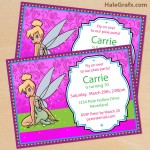 FREE Printable Disney Tinkerbell Birthday Invitation FREE Printable Disney Tinkerbell Birthday Invitation