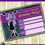 FREE Printable Disney Vampirina Birthday Invitation FREE Printable Disney Vampirina Birthday Invitation