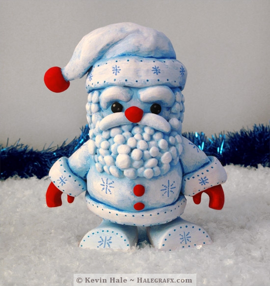 Frost Santa Color Blanks Figure Frost Santa Color Blanks Figure