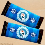 FREE Printable Frozen Olaf Candy Bar Wrappers FREE Printable Frozen Olaf Candy Bar Wrappers