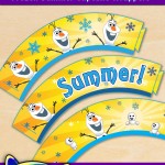 FREE Printable Disney Frozen Summer Cupcake Wrappers FREE Printable Disney Frozen Summer Cupcake Wrappers