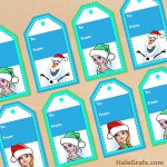 FREE Printable Christmas Frozen Gift Tags FREE Printable Christmas Frozen Gift Tags