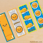 FREE Printable Gudetama Bookmarks FREE Printable Gudetama Bookmarks