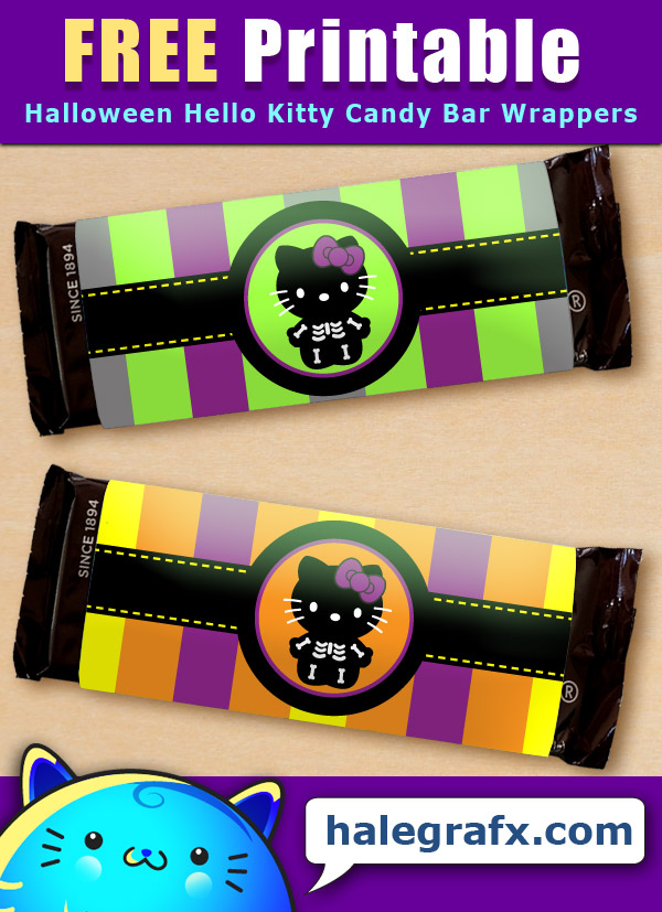 FREE Printable Hello Kitty Candy Bar Wrappers FREE Printable Hello Kitty Candy Bar Wrappers