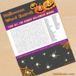 FREE Printable Halloween Word Search FREE Printable Halloween Word Search