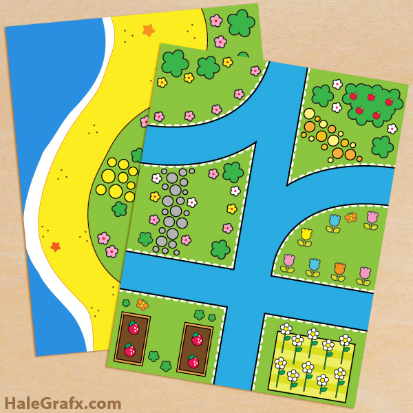 Free Printable Hello Kitty themed Play Mat Free Printable Hello Kitty themed Play Mat