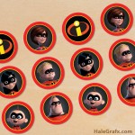 FREE Printable Incredibles Cupcake Toppers FREE Printable Incredibles Cupcake Toppers