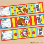 FREE Printable JoJo’s Circus Water Bottle Labels