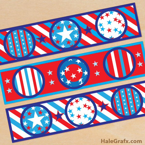 FREE Printable Water Bottle Labels for 4th of July FREE Printable Water Bottle Labels for 4th of July