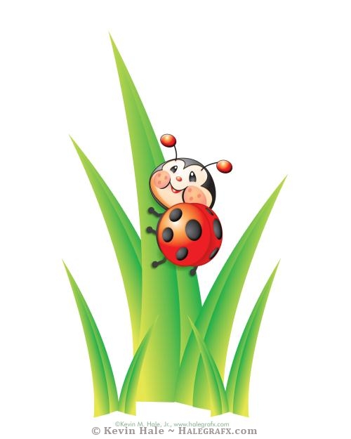 Libby the ladybug vector illustration Libby the ladybug vector illustration