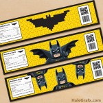 Free Printable LEGO Batman Water Bottle Labels Free Printable LEGO Batman Water Bottle Labels