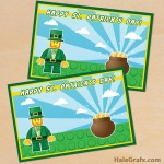 FREE Printable LEGO St. Patrick’s Day Card FREE Printable LEGO St. Patrick’s Day Card