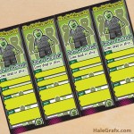 FREE Printable LEGO Zombie Ticket Invitations FREE Printable LEGO Zombie Ticket Invitations