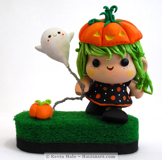 Little Pumkin Girl Color Blanks Figure Little Pumkin Girl Color Blanks Figure