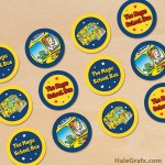 FREE Printable Magic School Bus Cupcake Toppers FREE Printable Magic School Bus Cupcake Toppers