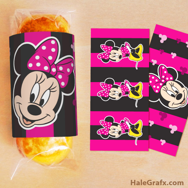 FREE Printable Minnie Mouse Twinkies Wrappers FREE Printable Minnie Mouse Twinkies Wrappers