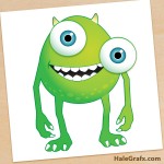 FREE Monsters Inc. Pin the Eye on Mike Printable FREE Monsters Inc. Pin the Eye on Mike Printable